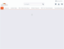 Tablet Screenshot of hd-vertrieb.de